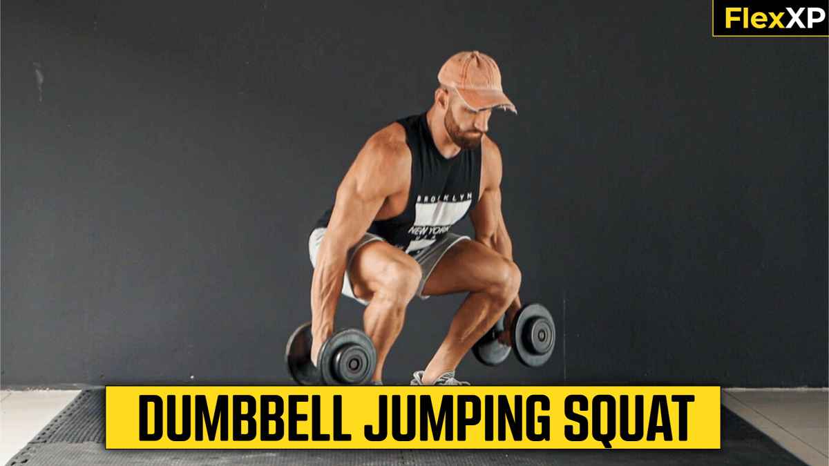 Dumbbell Jumping Squat